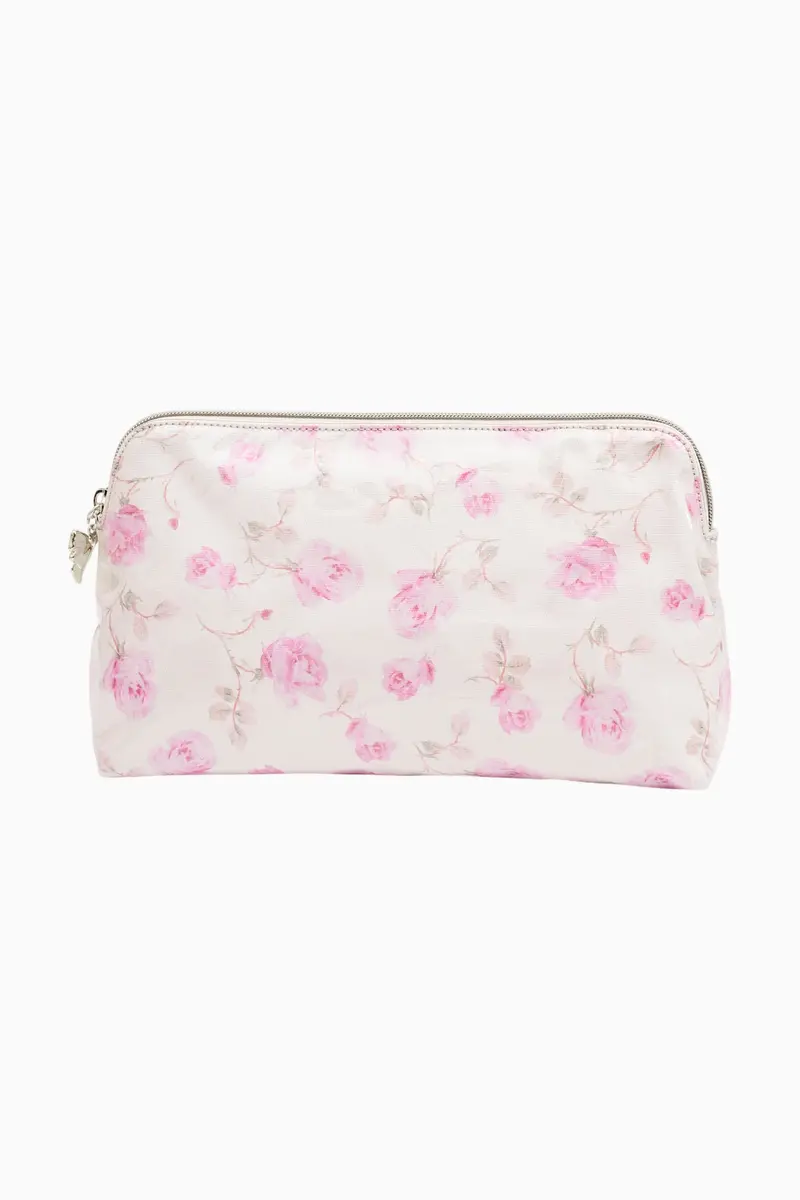 Heirloom Print Medium Travel Pouch – Sterling Dusk 1