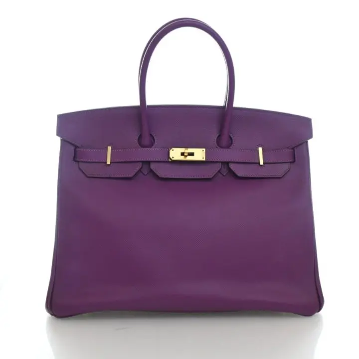 Hermes Birkin 35 In Anemone Epsom Leather 1