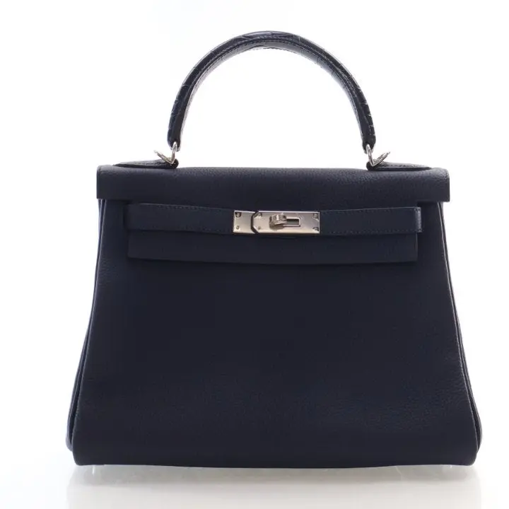 Hermès Bleu Saphir Touch Kelly Bag – 28 Cm 1