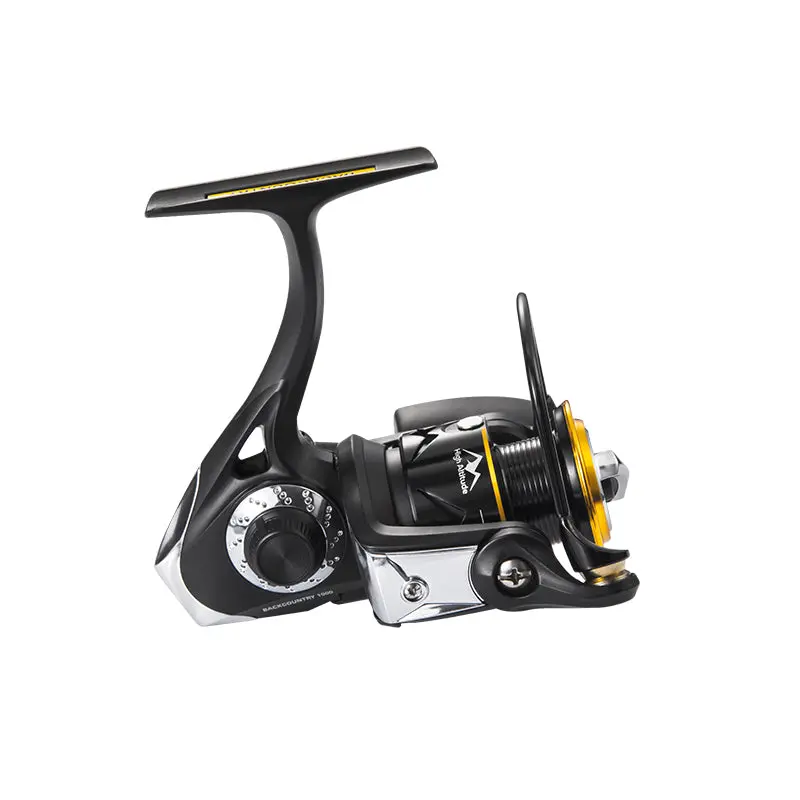 High-Performance 1000-Series Freshwater Spinning Reel – Sealed Bearings, 5.4:1 Gear Ratio & Dual Handles 1