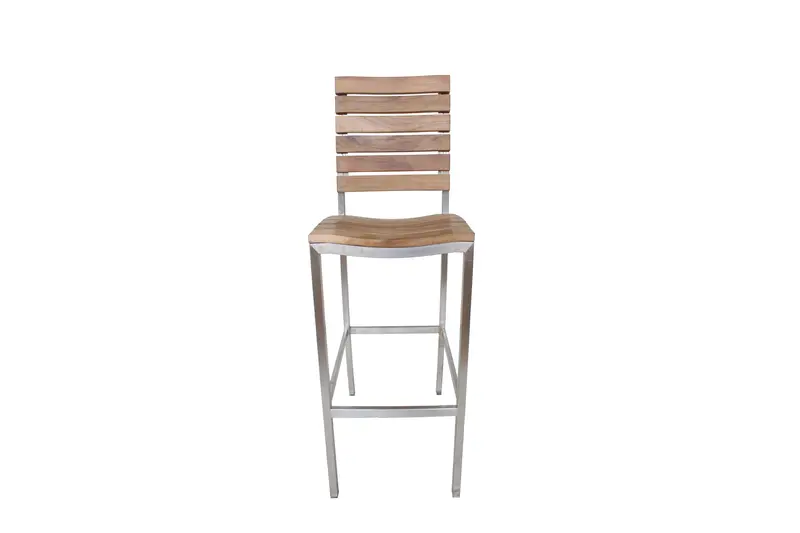 Hilton Tufted Bar Stool With Swivel Base 1