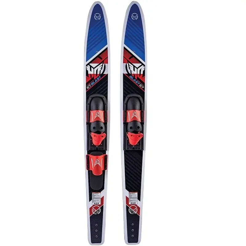 Ho Sports Blast Combo Water Skis – Beginner-Friendly Set With Horse-Shoe Bindings 1