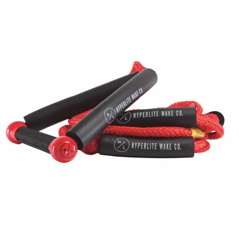 Hyperlite 25-Foot Surf Rope With Red Ergonomic Handle 1