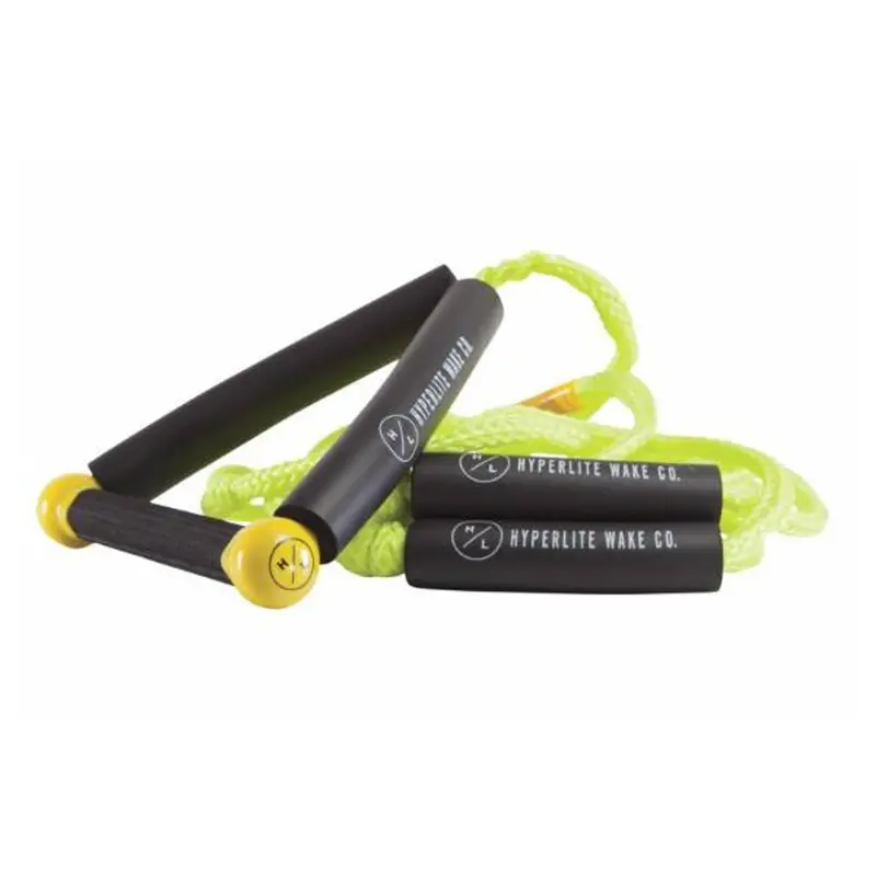 Hyperlite 25-Foot Surf Rope With Yellow Ergonomic Handle 1