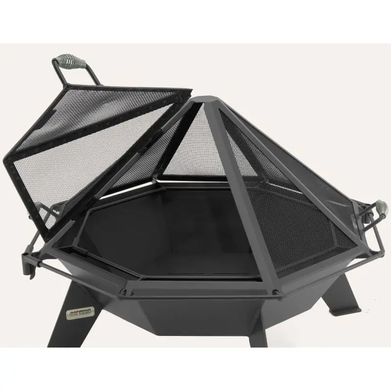 Iron Embers 3-Foot Cottager Spark Screen Featuring Wide Access Door 1