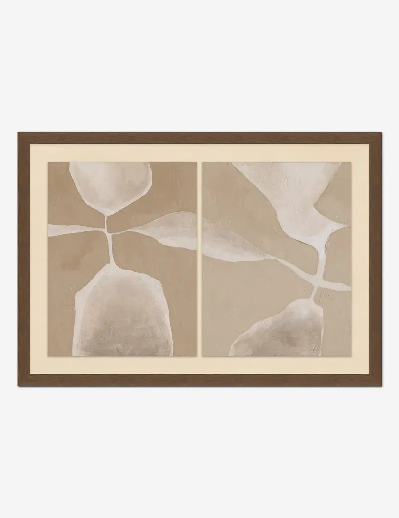 Jacob Lincoln 'Rustic Rhythm' Textured Wall Art Print 1