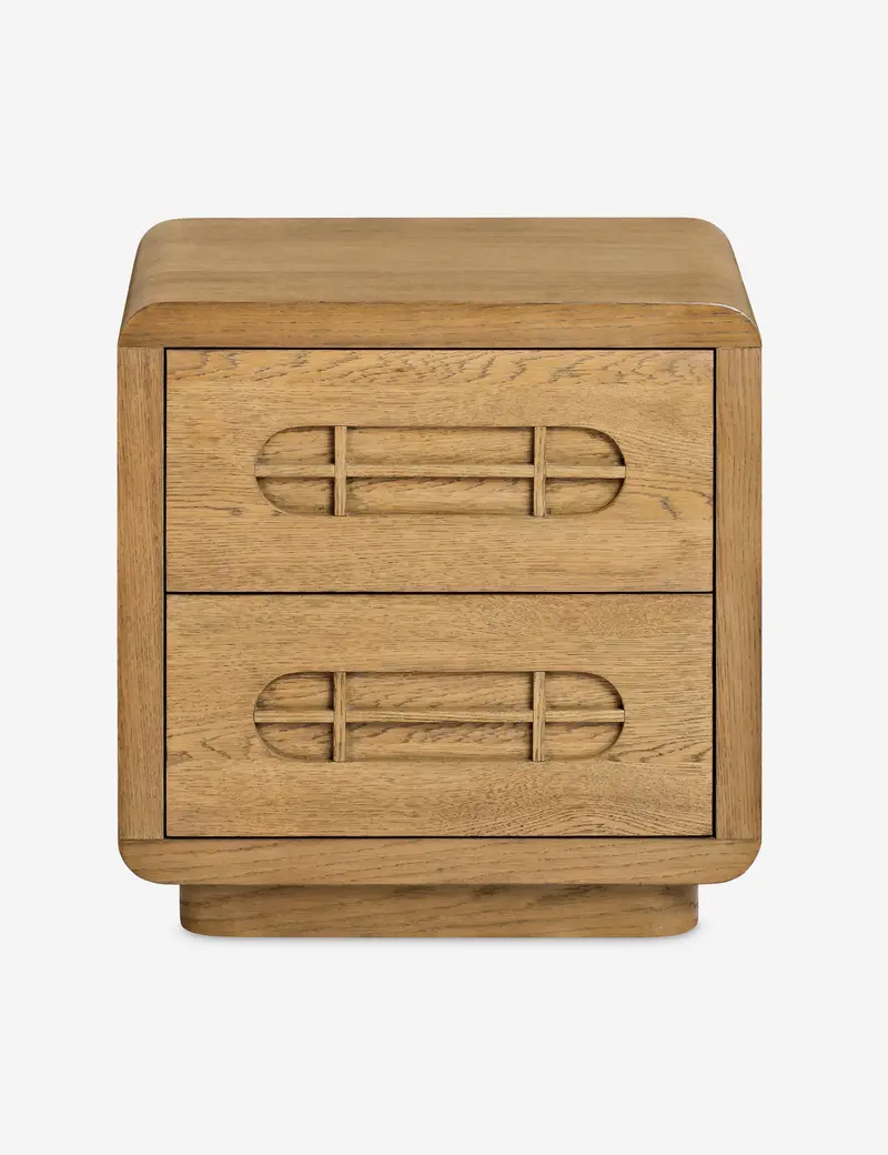 Jenifry Modern Nightstand With Drawers 1