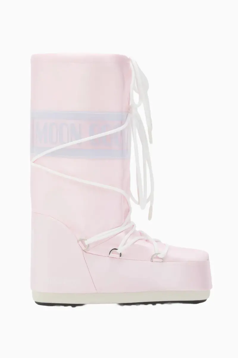 Kids’ Moon Boot Icon Rose Pearly Snow Boots 1