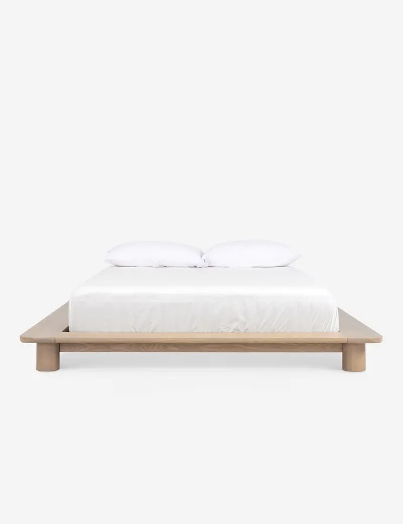 Kiral Solid Wood Platform Bed – Sun At Six 3