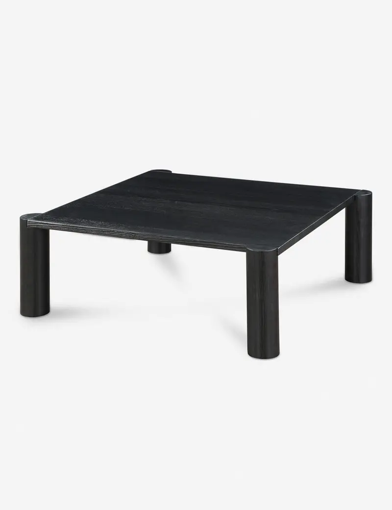 Kirk Mid-Century Inspired Coffee Table With Walnut Veneer Finish 1