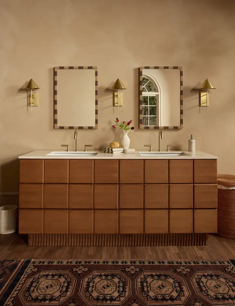 Lee Bath Vanity – Open-Box, Russet 72" Double Sink By Sarah Sherman Samuel 1