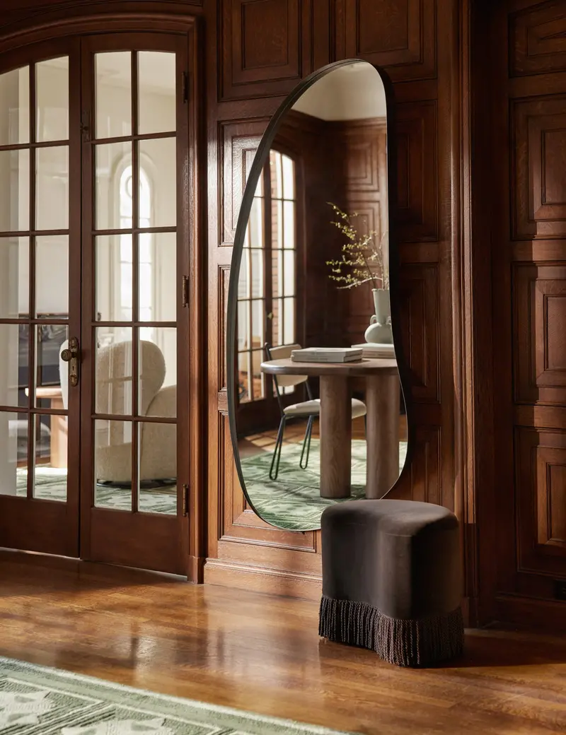 Leganza Full-Length Framed Mirror – Aimee Song Studio 1
