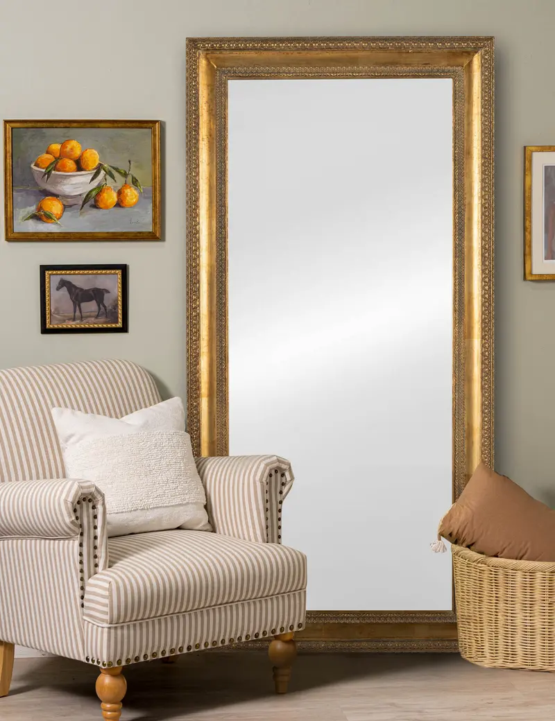 Lillian Full-Length Floor Mirror – Sleek Framed Statement Piece 1