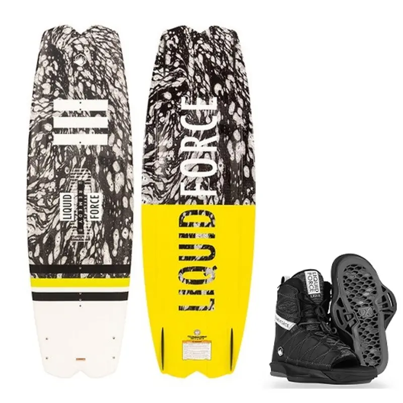 Liquid Force Remedy Wakeboard With Classic 6X Bindings (2022) 1
