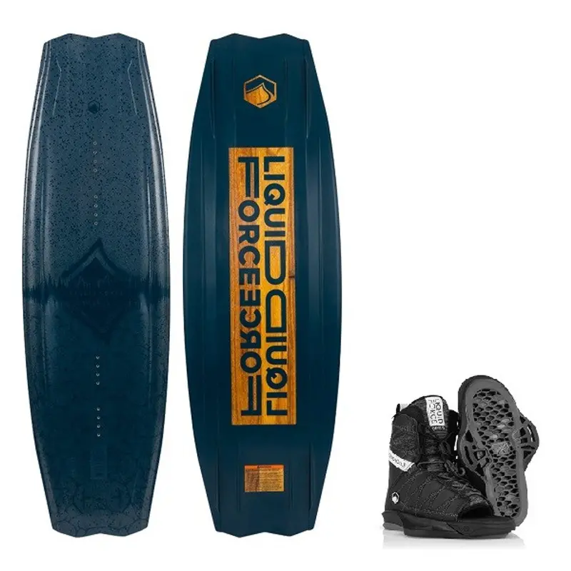 Liquid Force Rhyme Wakeboard + Classic 6X Ot Bindings (2022) 1