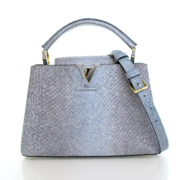 Louis Vuitton Capucines Bb Handbag In Python Skin 1
