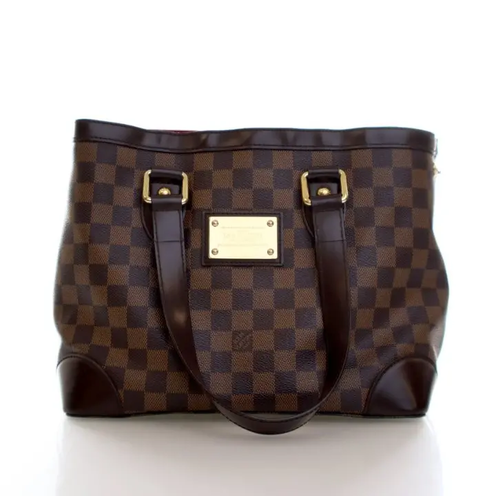Louis Vuitton Vintage Damier Ebène Hampstead Pm Bag 1