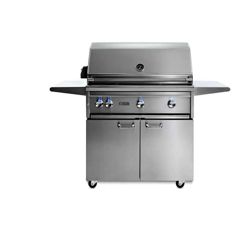 Lynx 36-Inch Professional Freestanding Gas Grill With Trident Ir Burners & Rotisserie 1