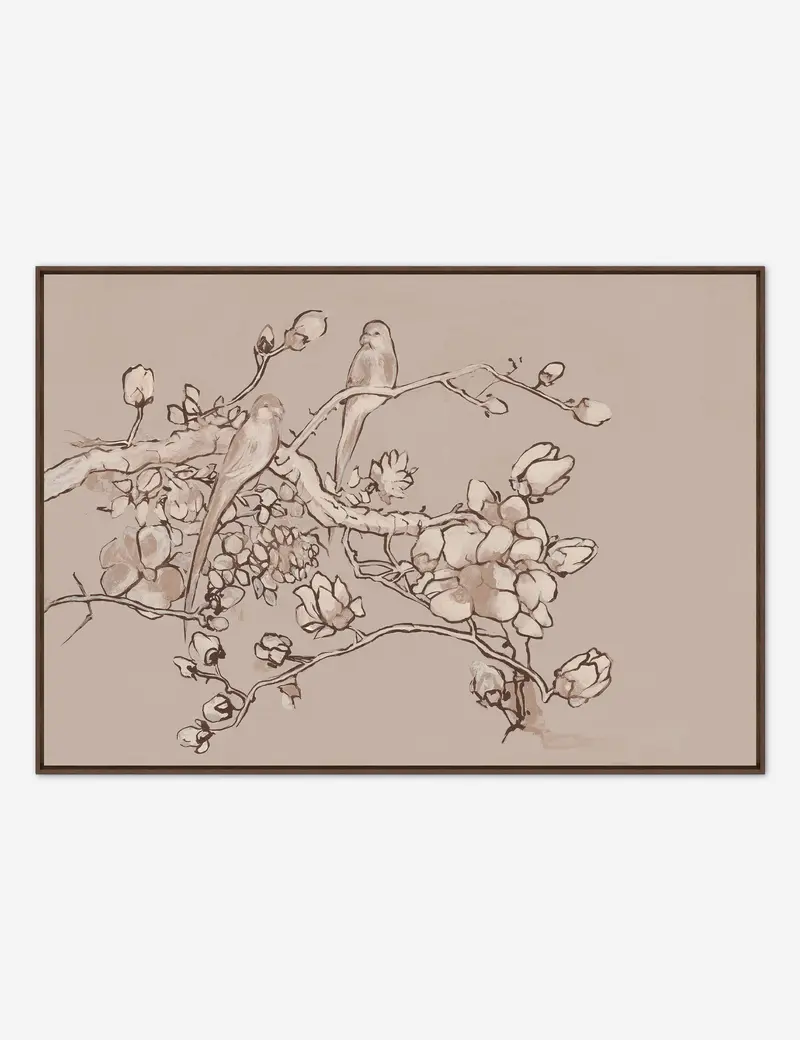 Maelani Blue 'Magnolia Melody' Botanical-Inspired Wall Art 1