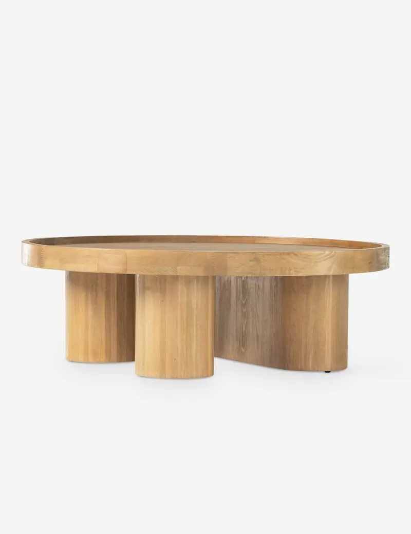 Mcnamara Rectangular Coffee Table – Solid Wood 1
