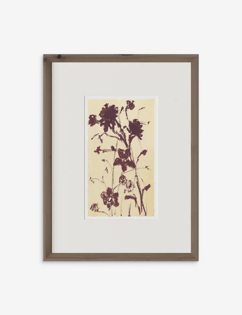 Meadow Rue No. 2 Art Print – Hand-Styled Floral Composition By Shaina Page 1