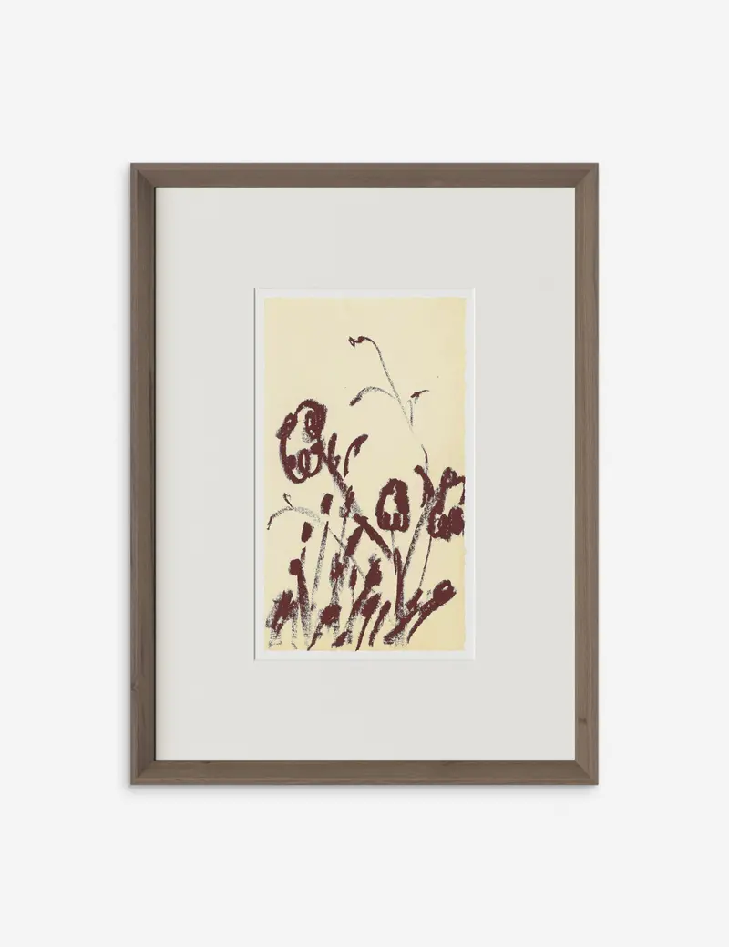 Meadow Rue No. 4 Framed-Ready Print – Shaina Page’S Nature-Inspired Collection 1