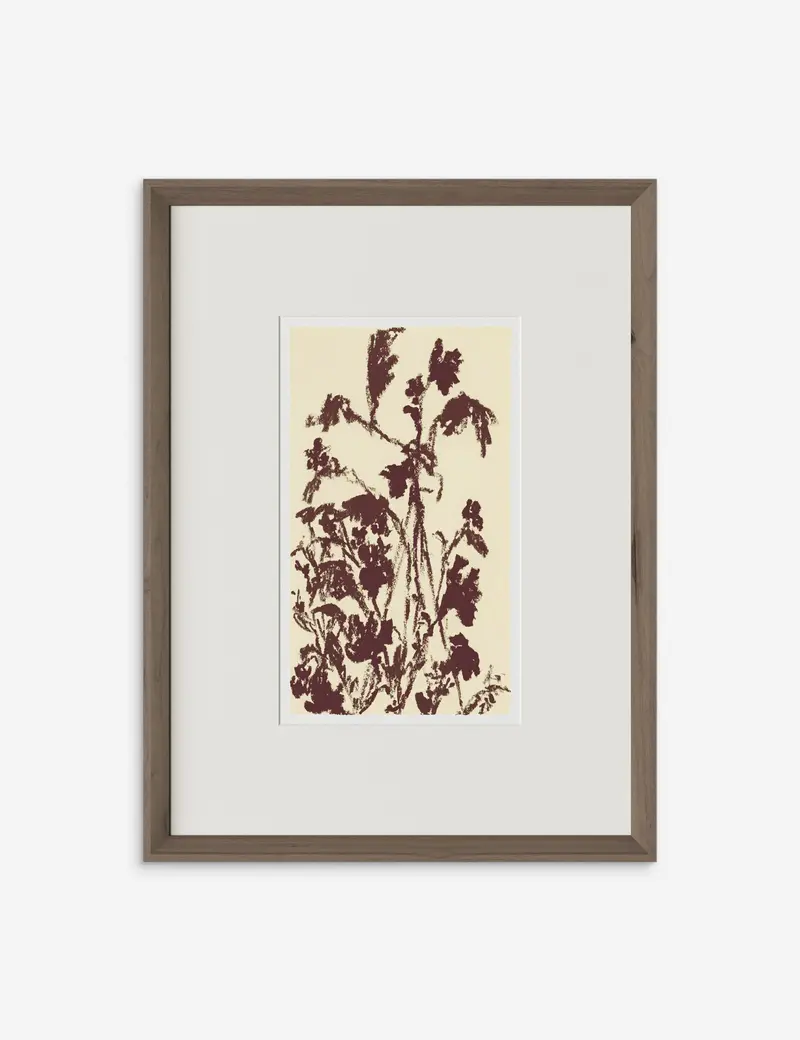 Meadow Rue No. 5 Wall Print – Shaina Page Botanical Series 1