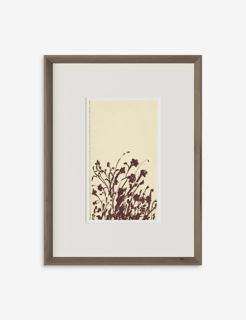 Meadow Rue No. 7 Wall Art Print – Contemporary Botanical Series By Shaina Page 1