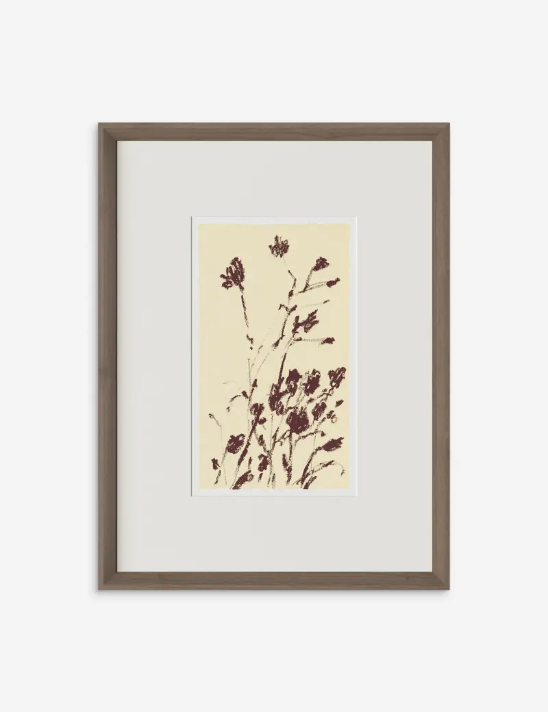 Meadow Rue No. 8 Framed Print – Shaina Page Nature-Inspired Art 1