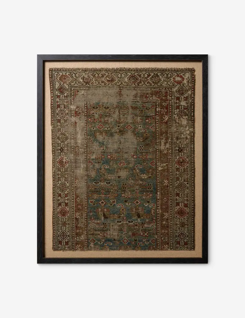 Miah Artisan-Crafted Textile Wall Panel 1