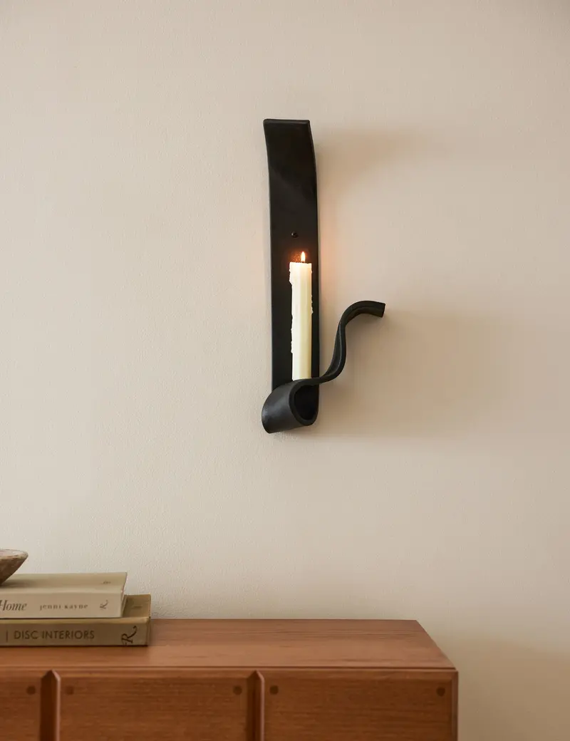 Moonara Adjustable Wall-Mounted Candle Sconce By Sin 1