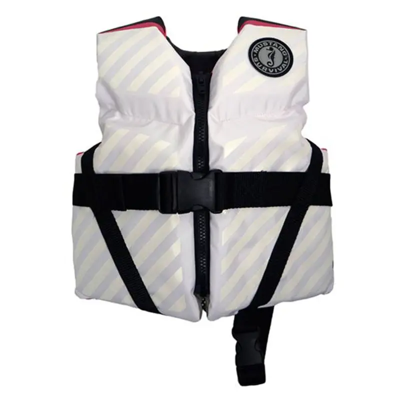 Mustang Lil' Legends 70 White Youth Life Jacket 1