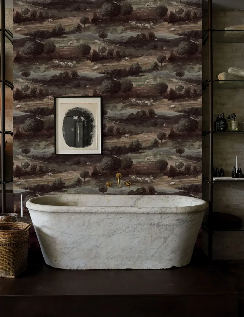 Next Summer Removable Wallpaper – Jeremiah Brent Modern Organic Pattern 1