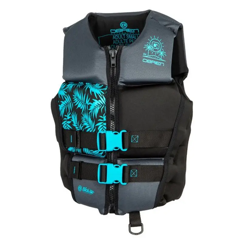 O'Brien Women'S Flex V-Back Aqua-Color Life Vest 1