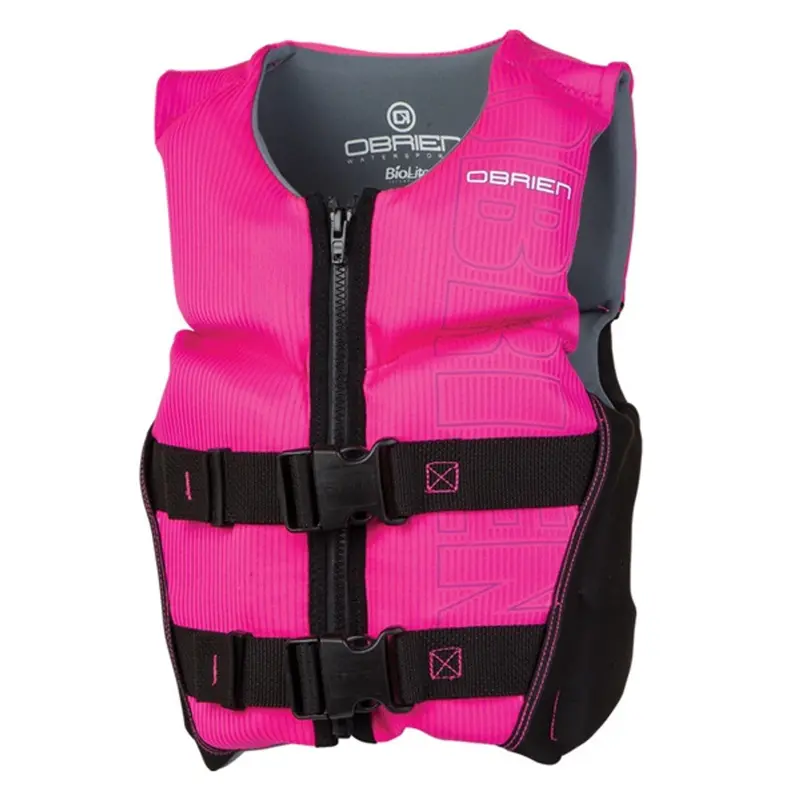 O'Brien Youth Pink V-Back Flotation Vest 1