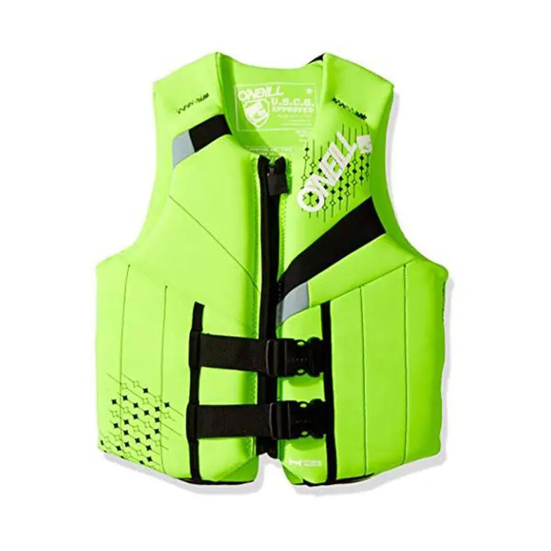 O'Neill Reactor Teen Life Jacket – Dayglo Safety Yellow 1