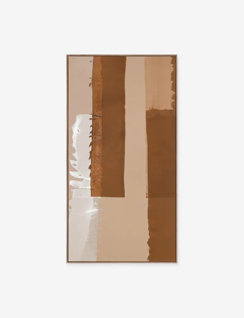 Organic Silkscreen No. 10 Wall Art Print – Visual Contrast Series 1