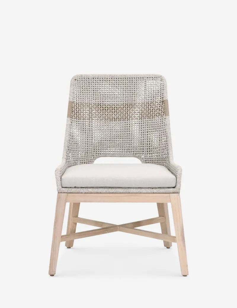 Panorama Outdoor Dining Chairs (Set Of 2) – All-Weather Woven Seat Chairs 1