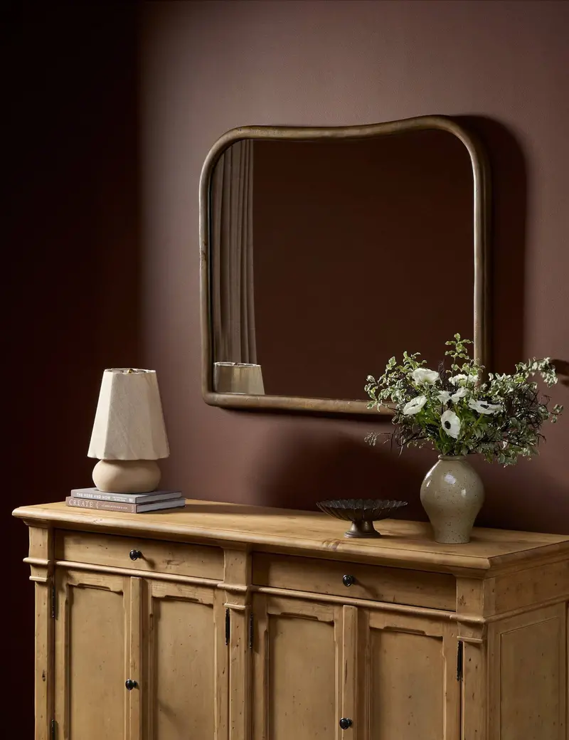 Patz Amber Lewis X Four Hands Mantel Mirror 1