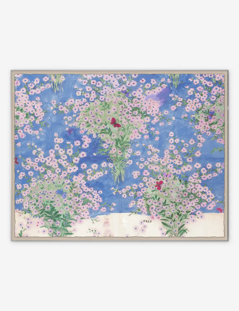 Paule Marrot 'Butterflies And Daisies' Art Print 3