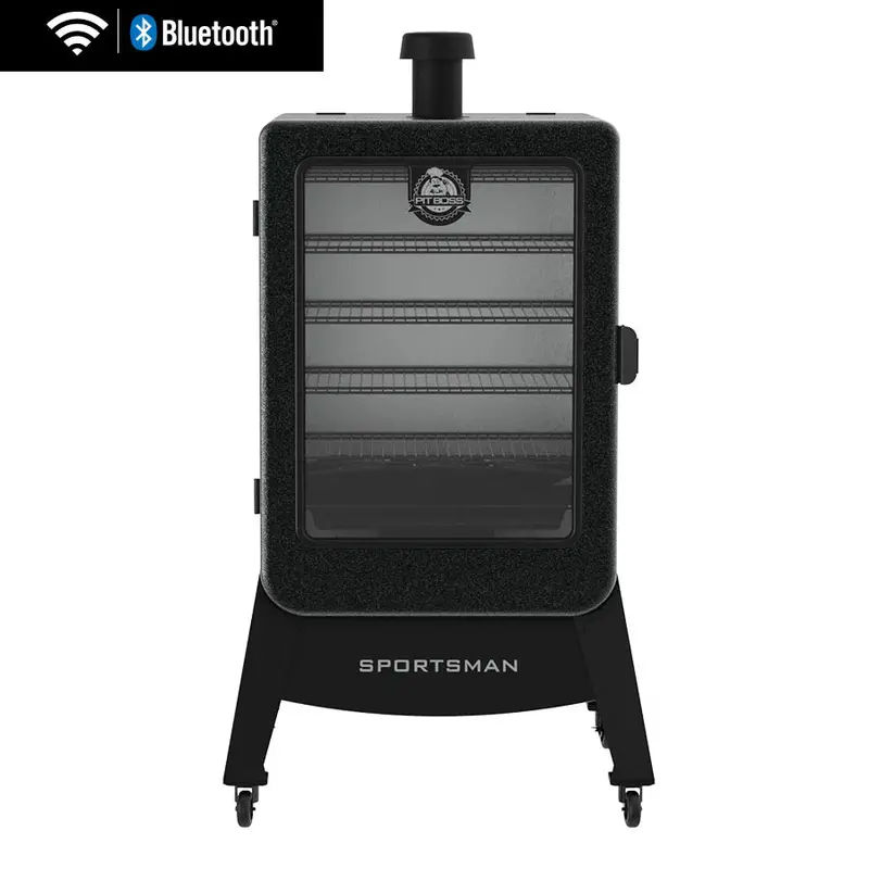 Pit Boss Sportsman Grey 5-Series Vertical Pellet Smoker 1