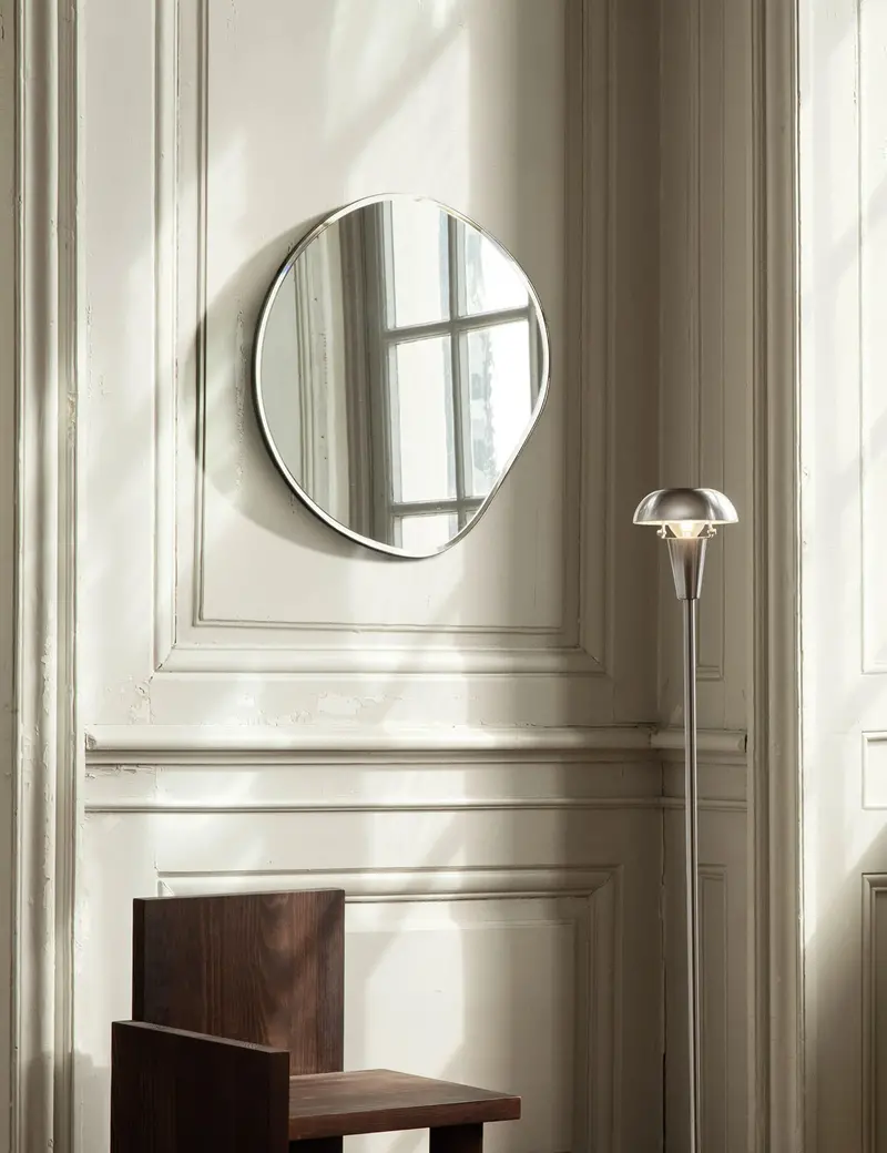 Pond Oval Mirror – Ferm Living Wall-Mounted Reflective Accent 1