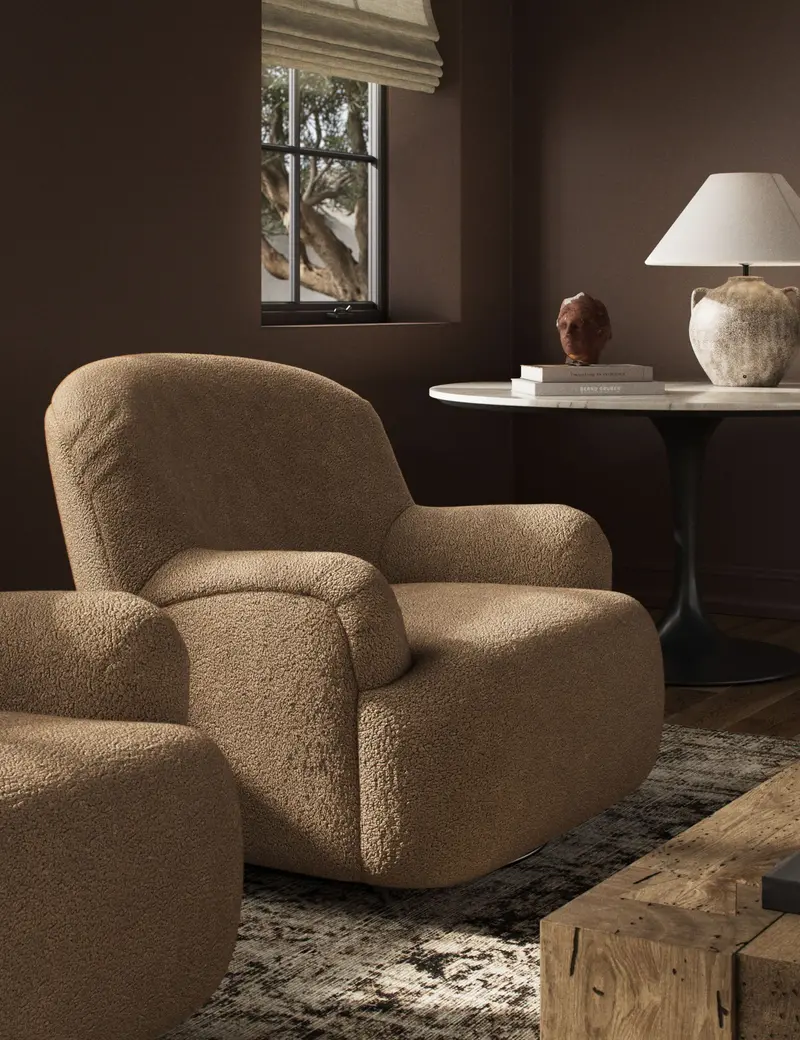 Preston Tailored Accent Chair With Wooden Legs 1