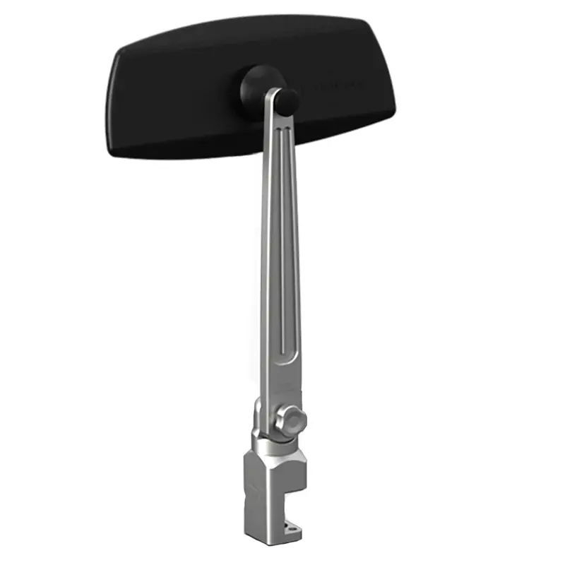 Ptm Edge Pontoon Mirror Kit With Vr-100 Pro And Pcx-200 Bracket – Silver Finish 1