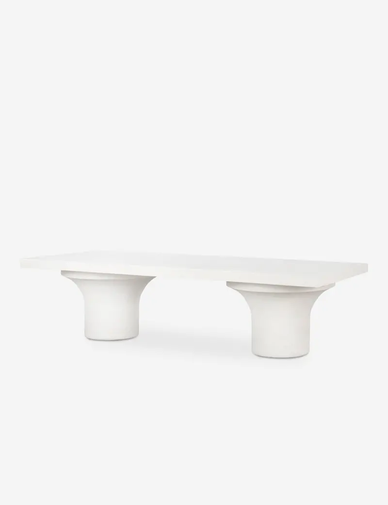 Ramos Minimalist Coffee Table – Matte Black Metal 1