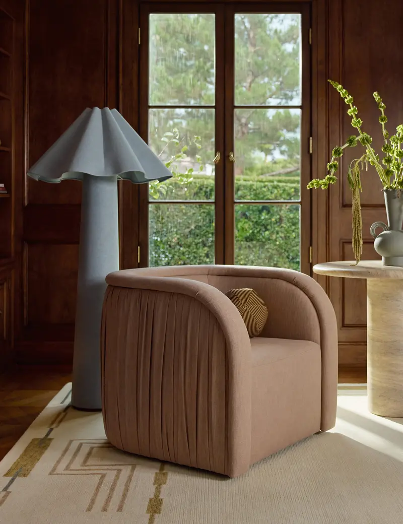 Ricci 360-Degree Swivel Accent Chair 1