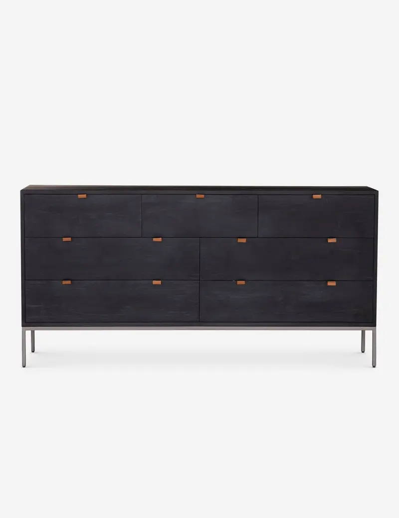 Rosamonde 7-Drawer Wooden Dresser 2