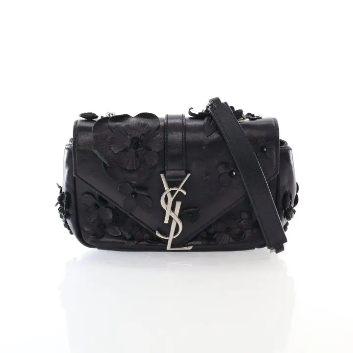 Saint Laurent Baby Floral Monogram Chain Bag 1