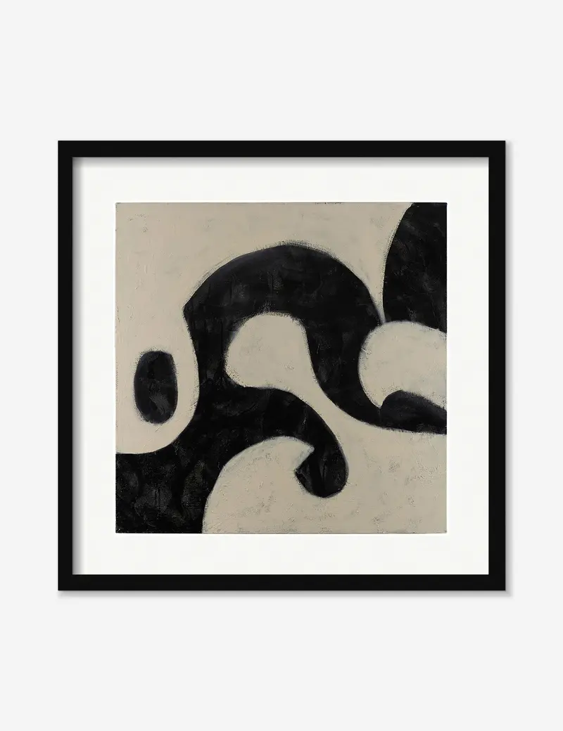 Shapes 1 Complementary Abstract Print By Francis Poirot 5