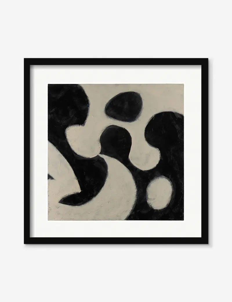 Shapes 2 Abstract Geometric Art Print By Francis Poirot 4